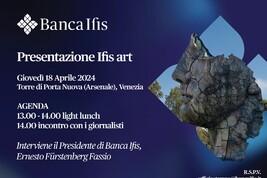 Banca Ifis lancia da Venezia Ifis Art, il pubblico-privato per l'arte